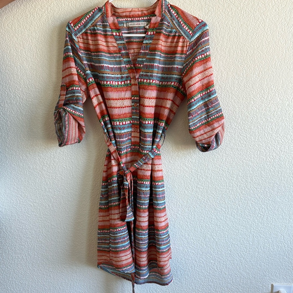 Chelsea & Violet Striped Dress - Small